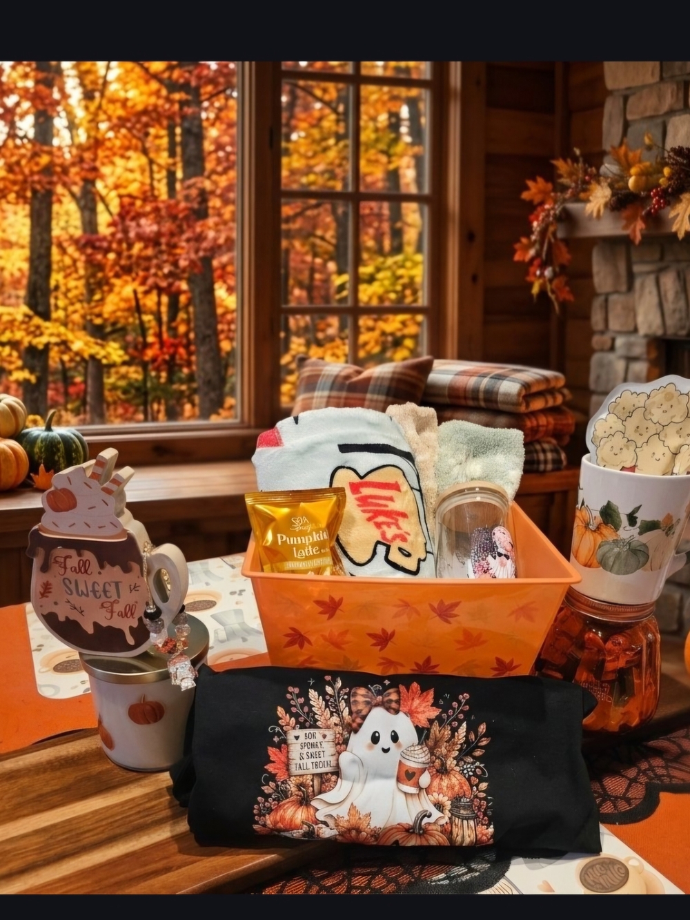Fall Boo Basket